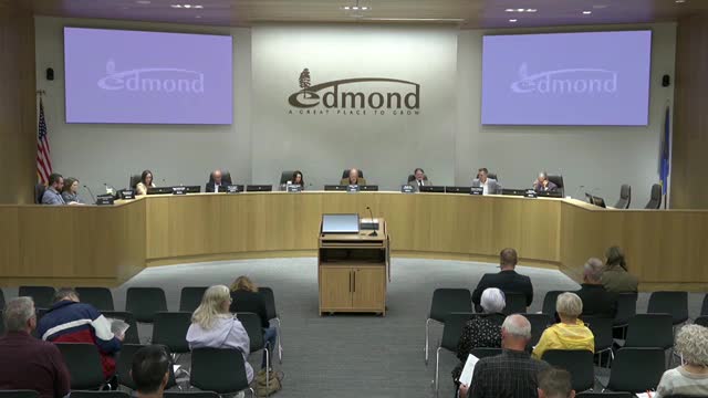 Edmond Mayor Nash Declares August 2025 National Emergency Management Awareness Month