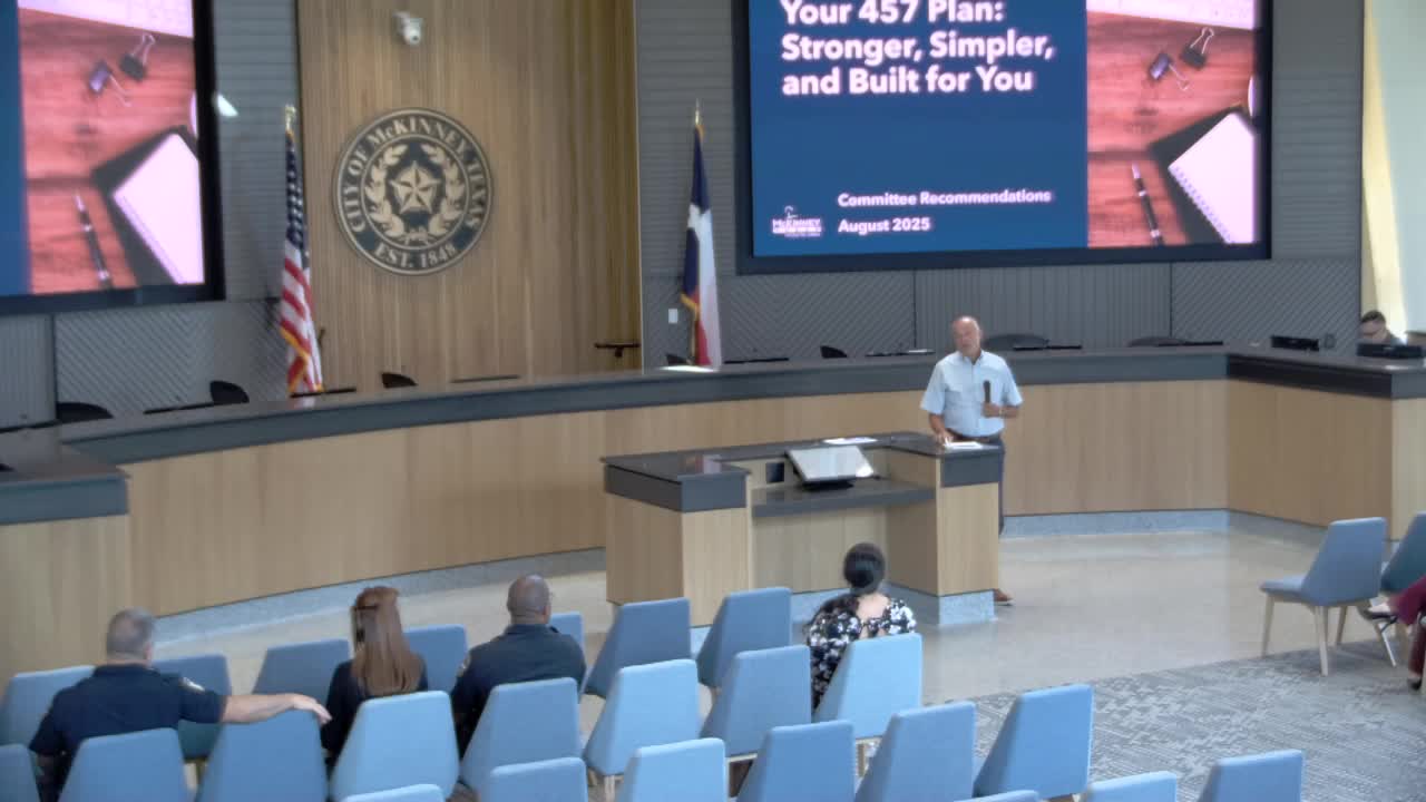 City Council Evaluates 457 Plan Fees and Seeks Competitive Benefits for Employees