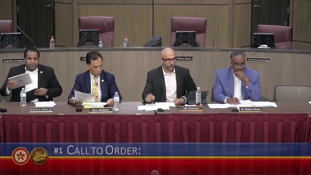 City Council Holds Joint Meeting with School Board for Student Learning Goals