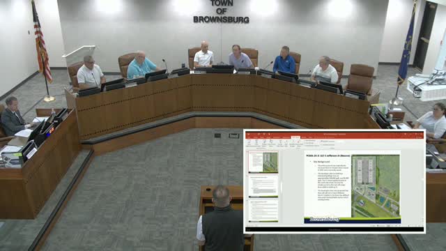 Brownsburg Town Council discusses flex space development and community concerns