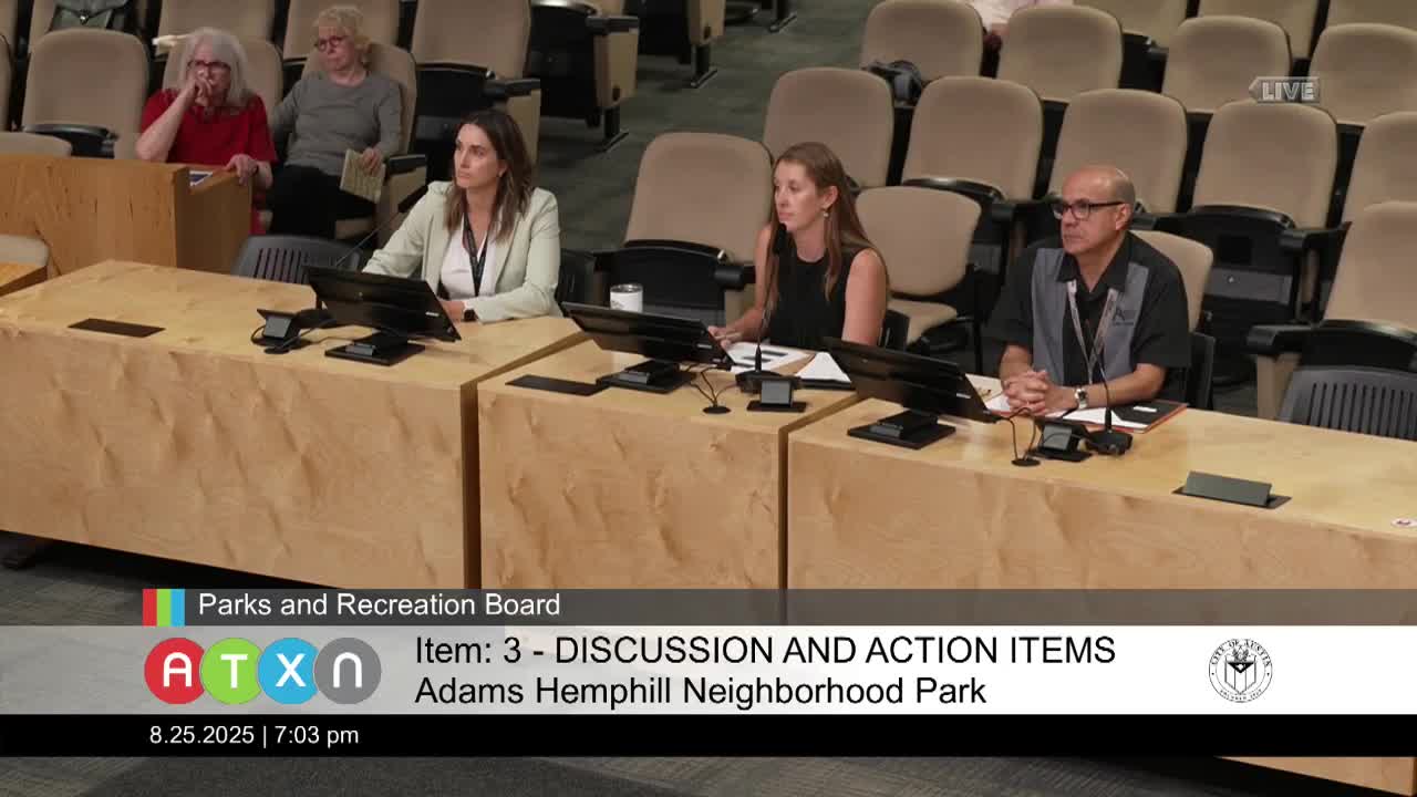 Community Approves Upgrades Including New Playground and Concrete Trail for Local Park
