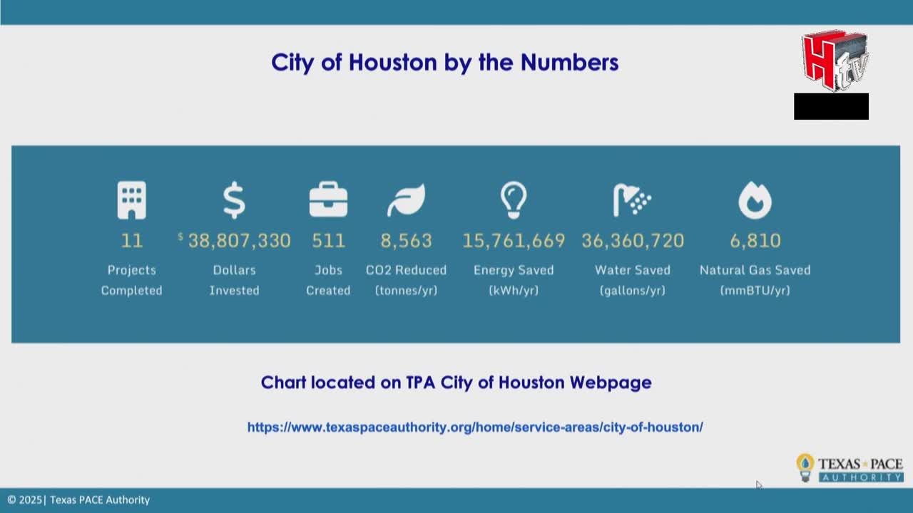 Houston Launches 11 Clean Energy Projects Worth $38M to Enhance Community Living