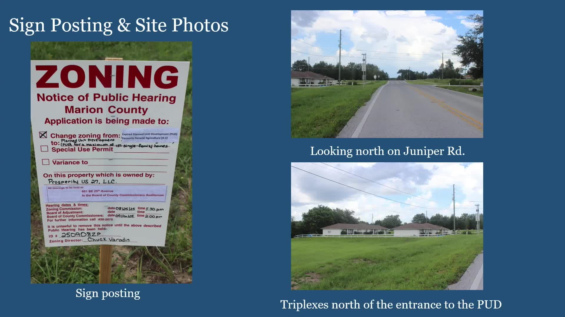David Tillman presents Juniper Road residential project with enhanced school access plans