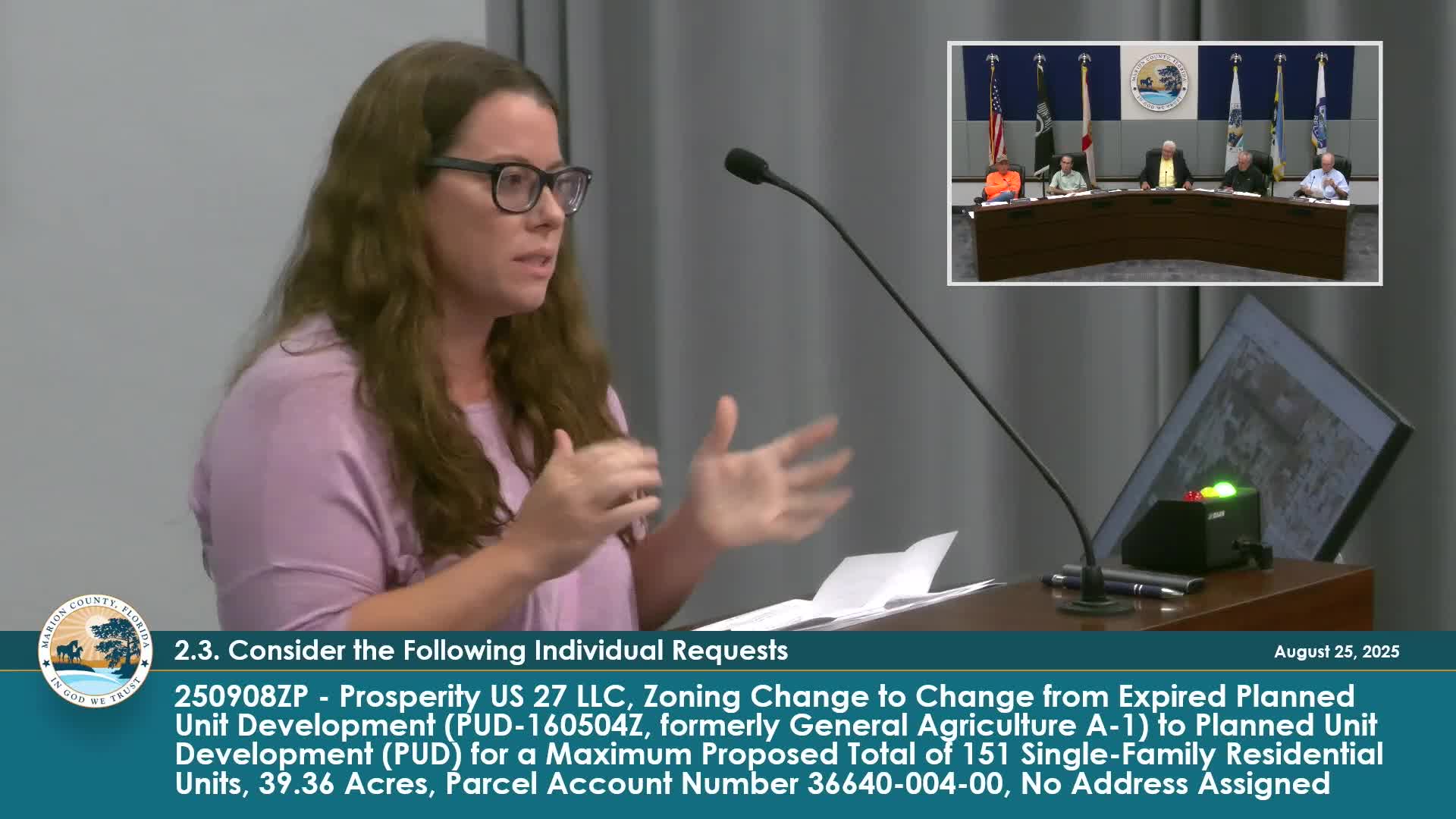 Local Resident Advocates Against Proposed Development Over Springs Protection Zone