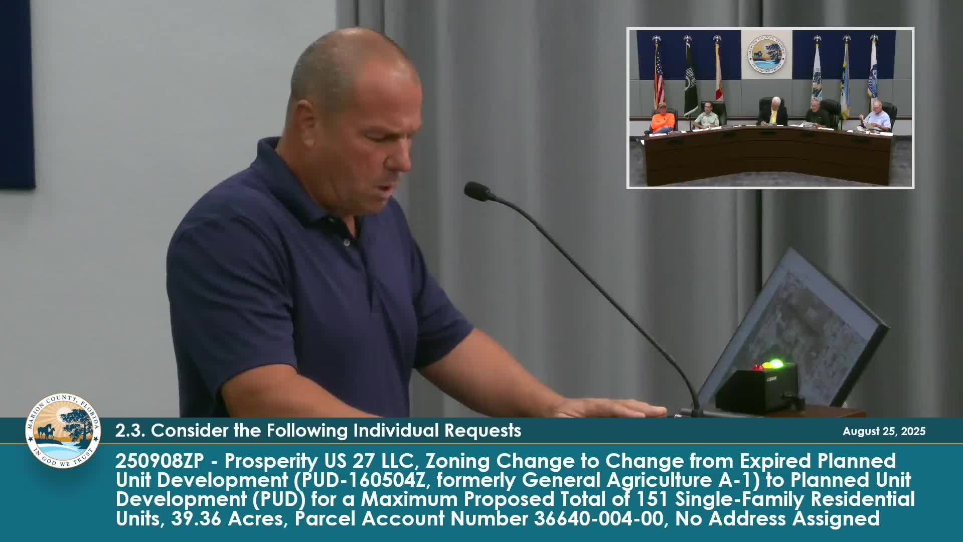 Marion County residents voice concerns over Chestnut Hill development plan traffic and compatibility