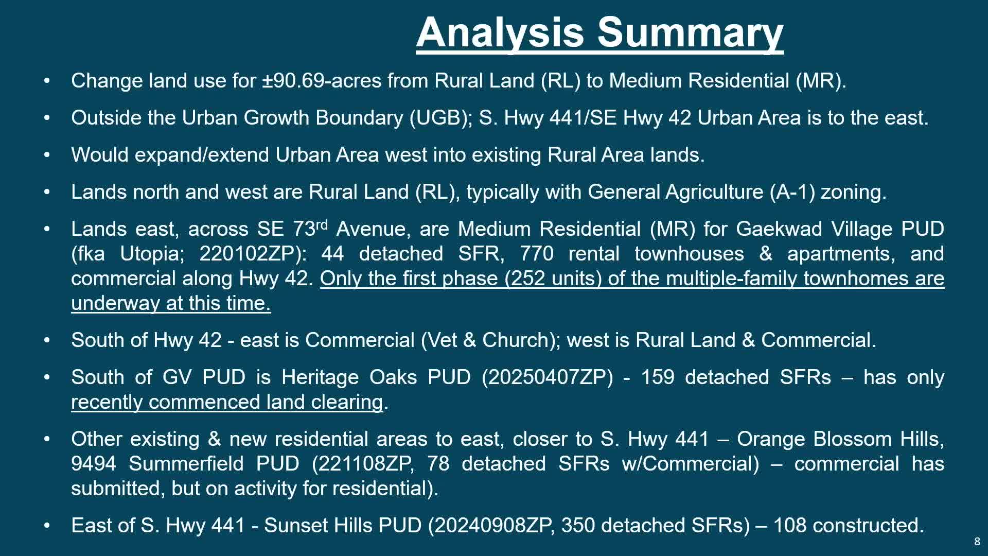 City Council Proposes Expansion of Urban Area Into Rural West