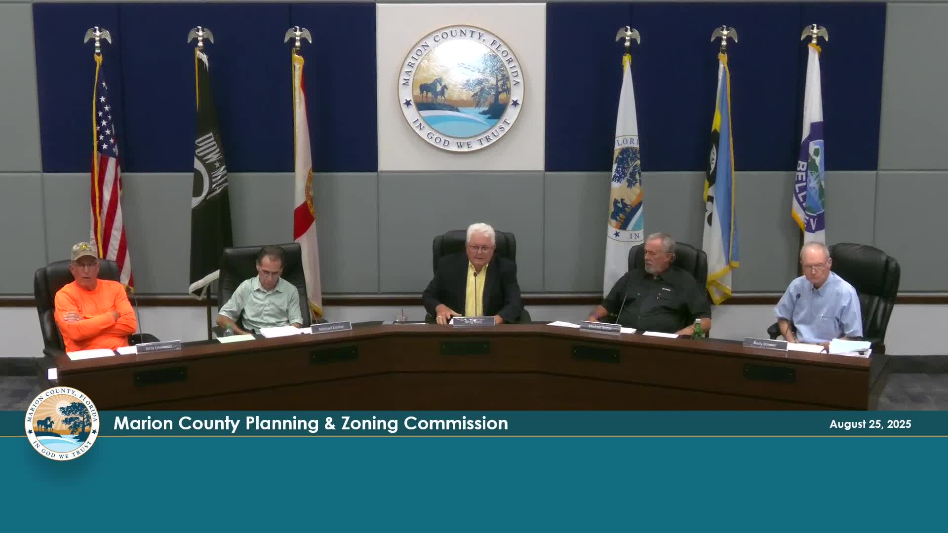 Marion County Planning Commission Reviews Zoning Changes and Comprehensive Plan Amendments
