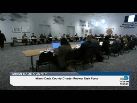 Miami-Dade Task Force Discusses Supervisor of Elections Qualification Changes