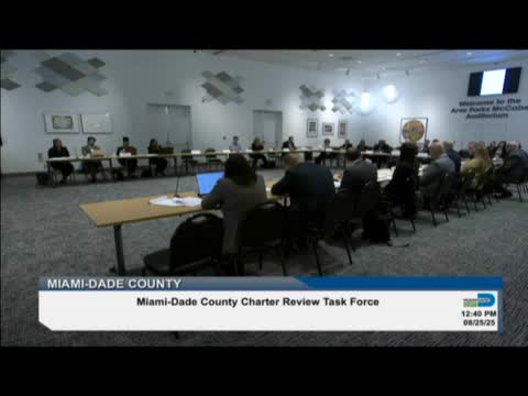 Task Force Urges Clarity on Financial Reporting Regulations for Miami Dade County