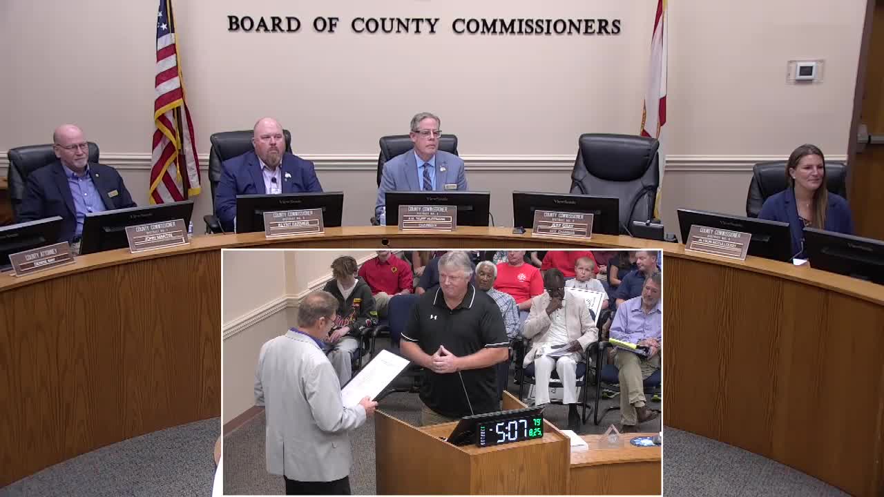 Nassau County Board Celebrates Keith Ellis' Retirement After 12 Years of Service