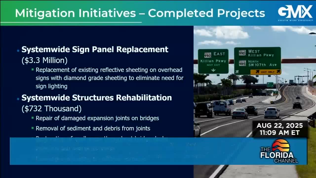 Greater Miami Expressway Agency reports bond rating upgrade and infrastructure improvements