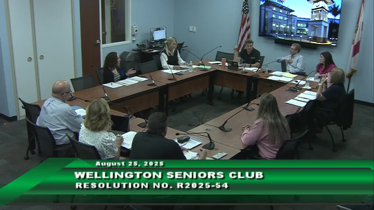 Village Council ratifies internet service agreement with Palm Beach County for upcoming fiscal year