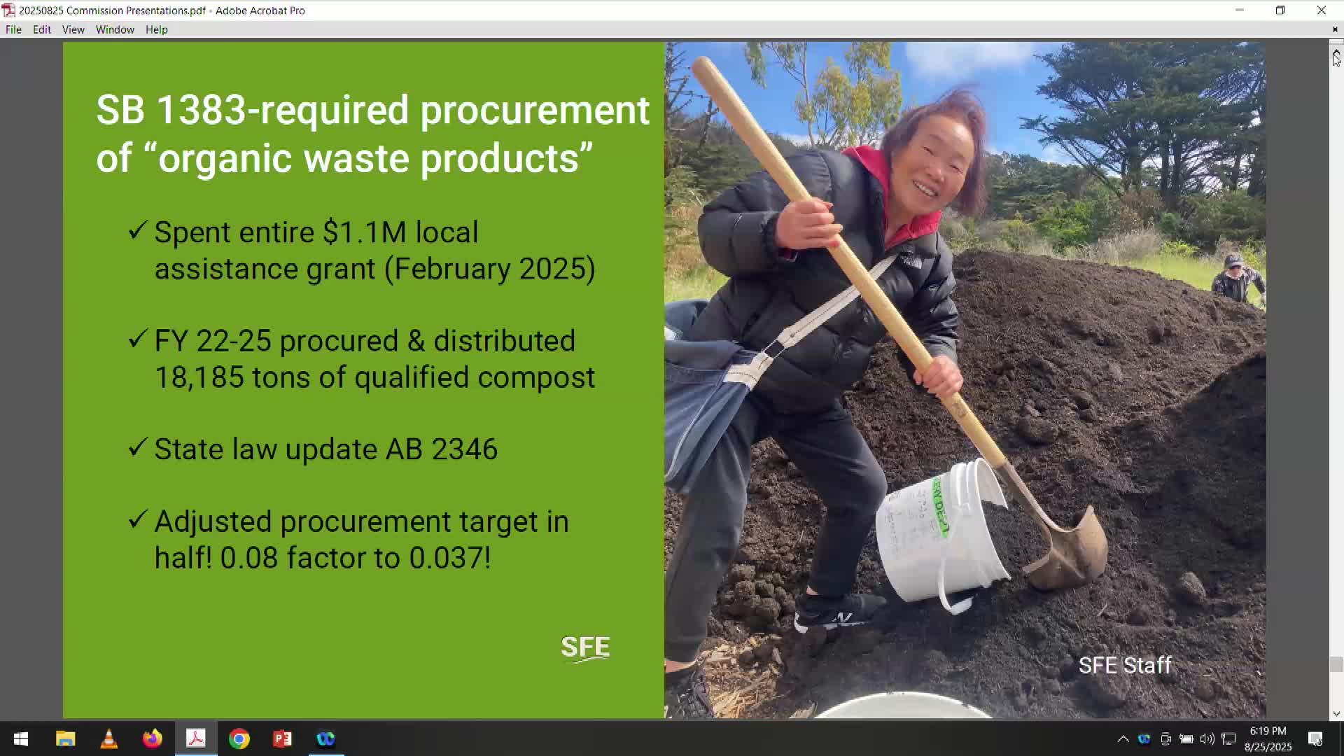 San Francisco develops regulations for edible food generators and expands compost distribution