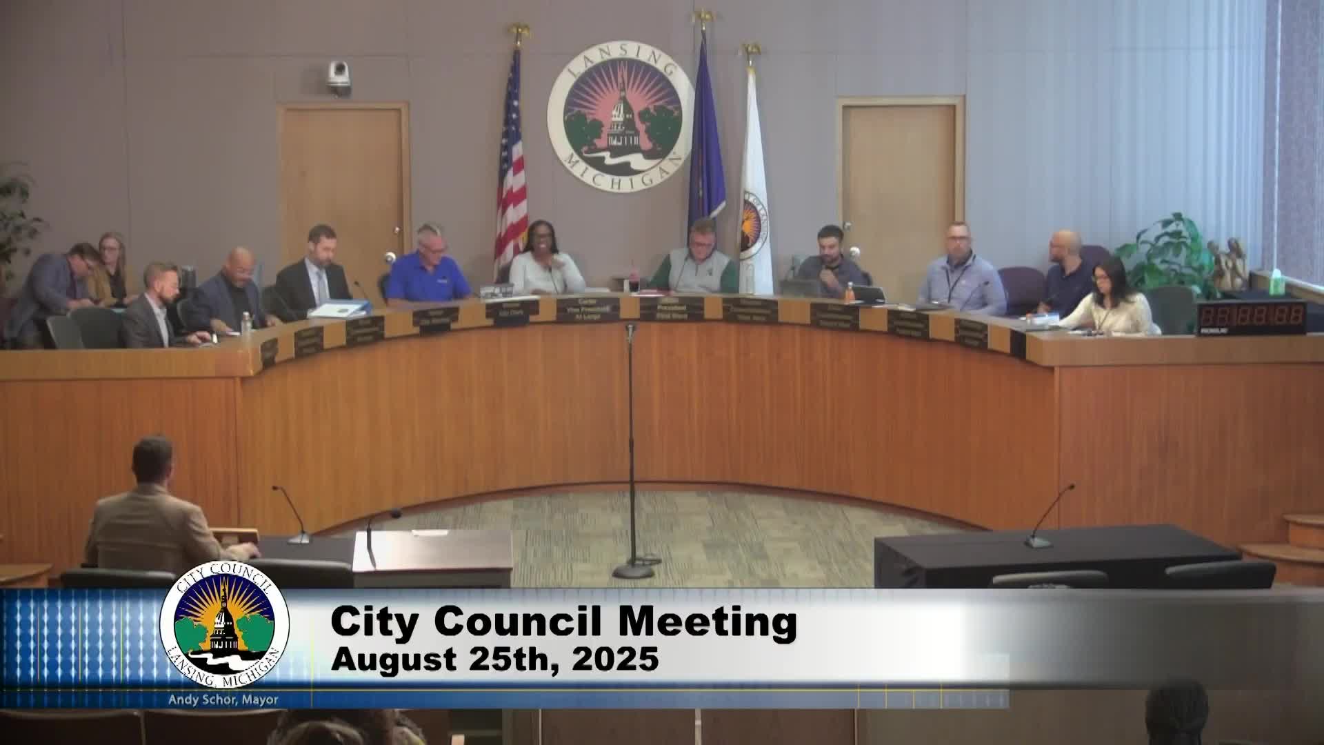 Lansing City Council Honors Late Attorney Jim Smirka and Fred and Frances Erb