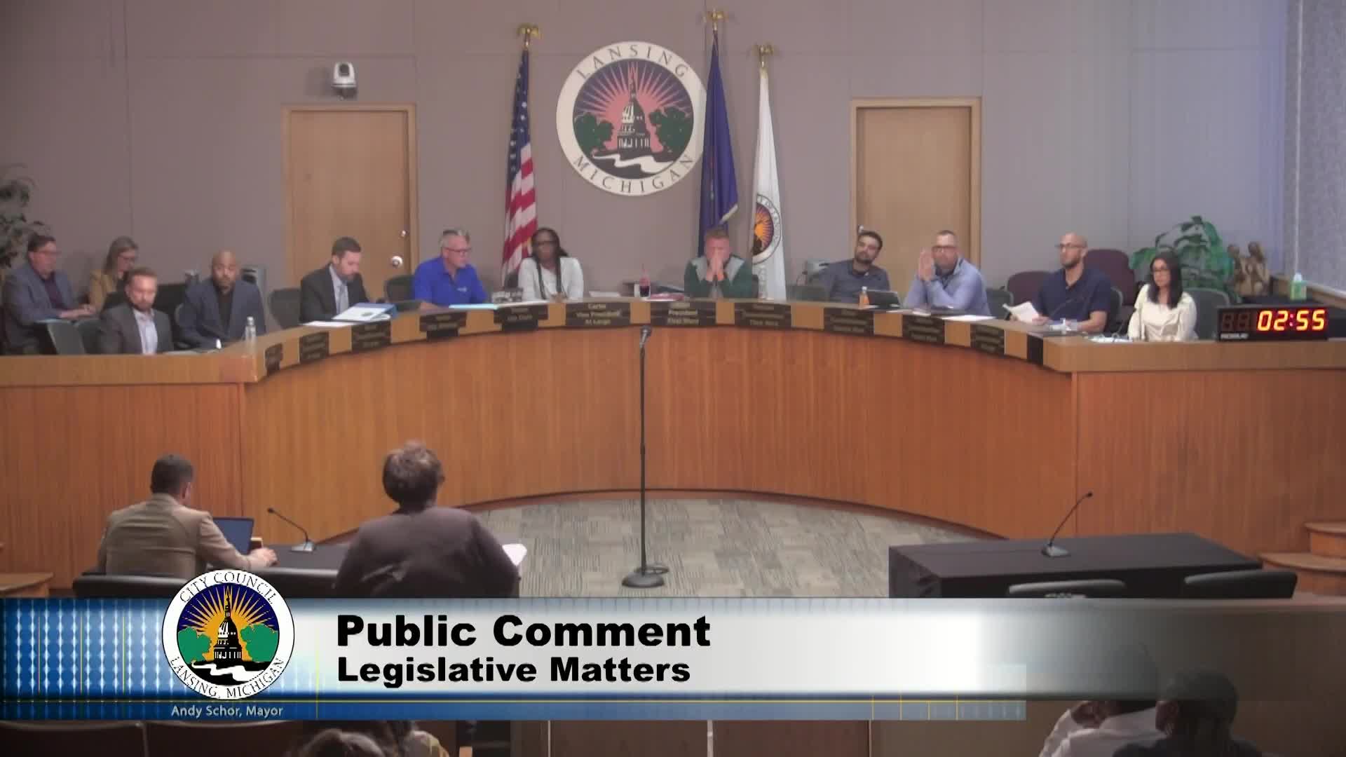 Lansing City Council Debates Attendance Policy and Responsible Bidder Ordinance Changes