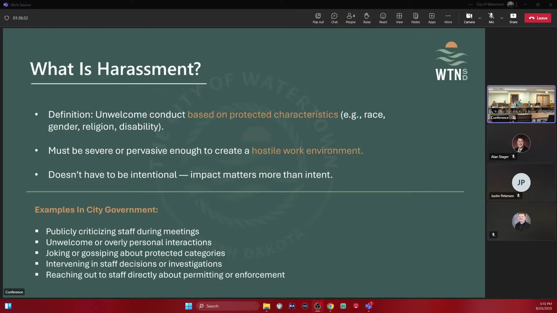 South Dakota Attorneys Trained on Reporting Complaints under New Government Protocols