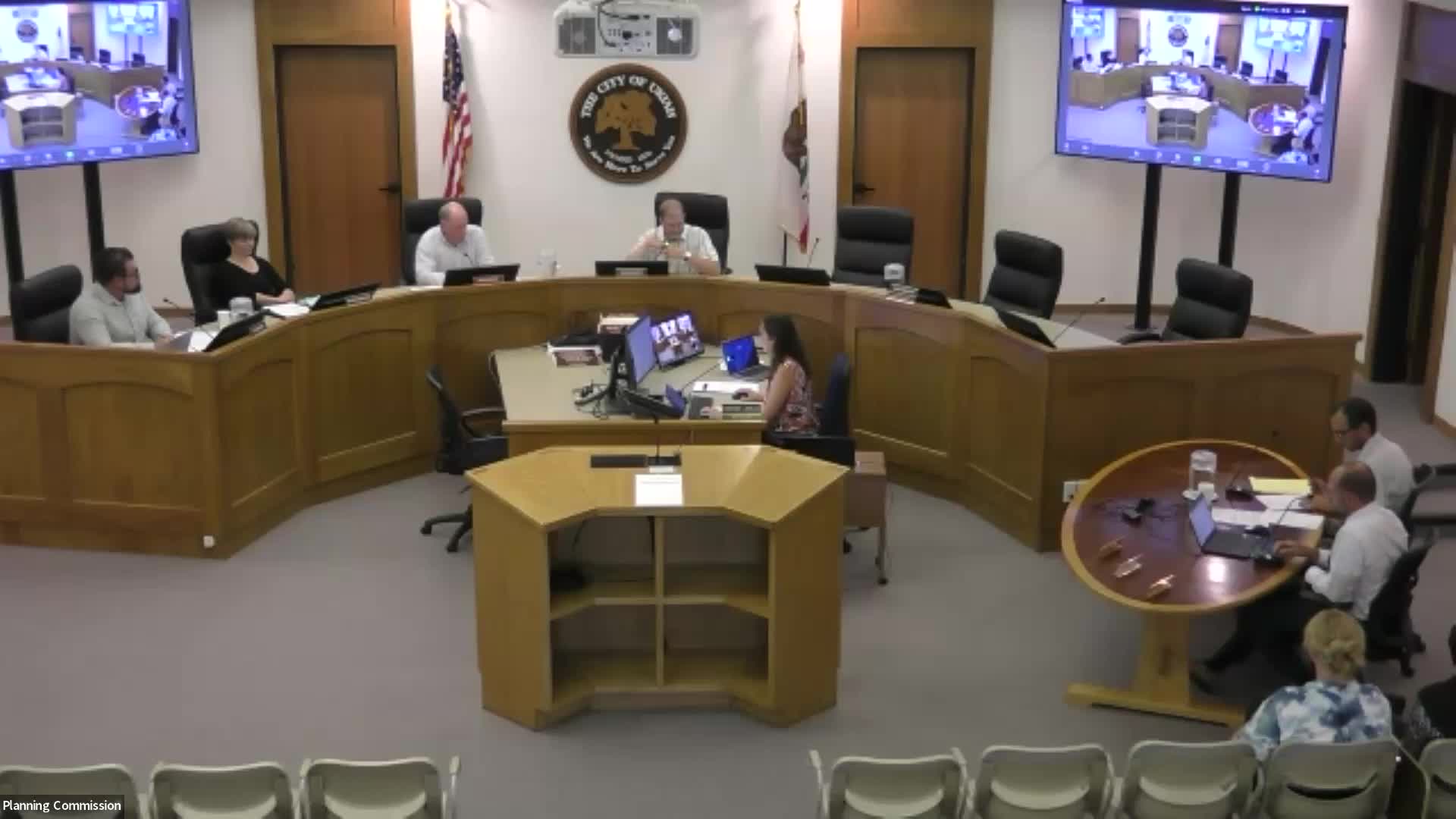 Ukiah staff to send administrative-use-permit and ADU ordinance to council; infrastructure updates include bridge, purple-pipe and utility undergrounding