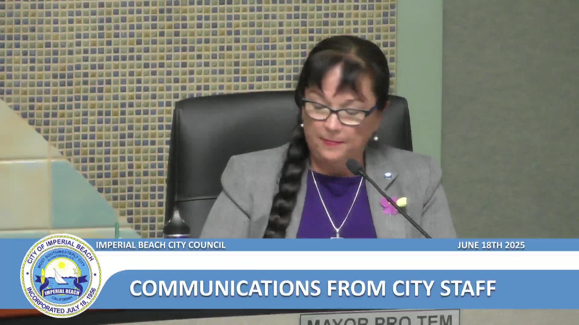 Imperial Beach city manager introduces permanent building official