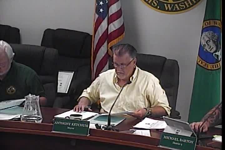 Chehalis reviews second-quarter finances; overall cash roughly steady, grant timing cited for revenue shortfall