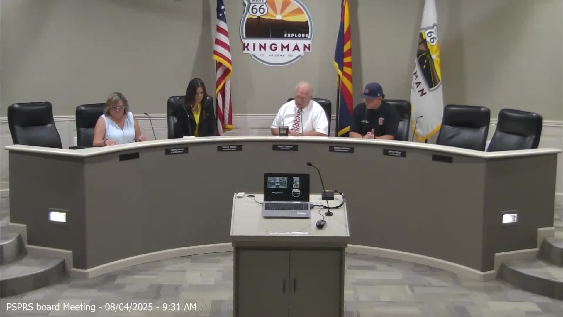 Kingman PSPRS board approves firefighter hire, schedules quarterly medical-evaluation reviews