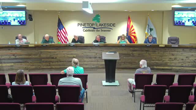 Town Clerk Christie Salsco leads discussion on marijuana dispensary regulations near schools