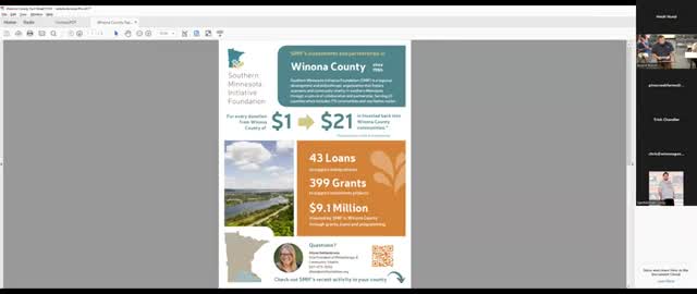 Regional foundation outlines local investments, asks Winona County for modest funding increase