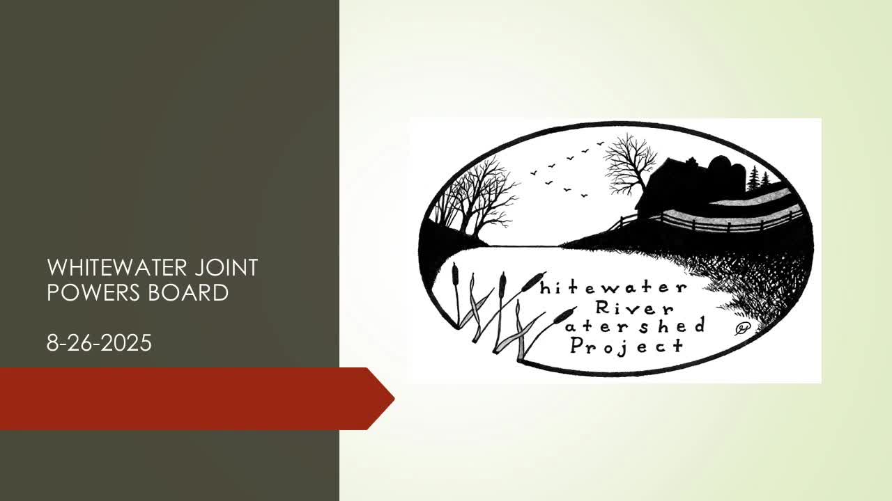 Olmsted County Approves Grant Extension for White Water Well Sealing Project
