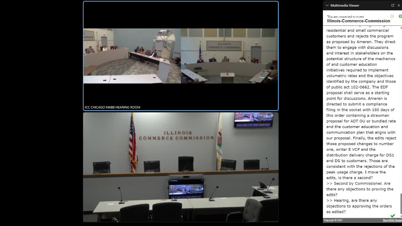 Illinois Commerce Commission approves batch certificates for EV chargers and distributed generation, denies premature CPCN, and greenlights solar program awards