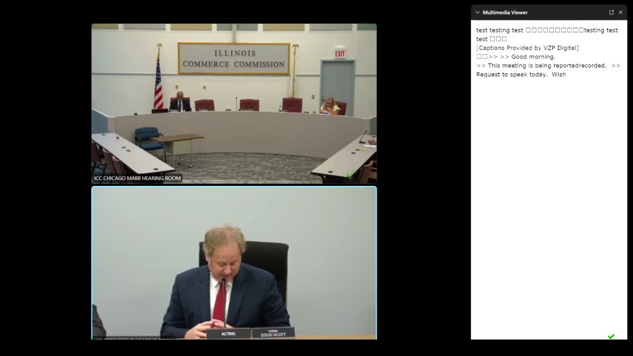 ICC approves wide set of routine licenses, certifications and reconciliations; grants oral argument on Ameren grid plan