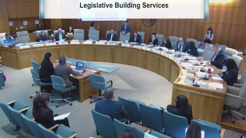 Committee accepts Legislative Building Services budget; $28,000 LSC overrun tied to workers' compensation