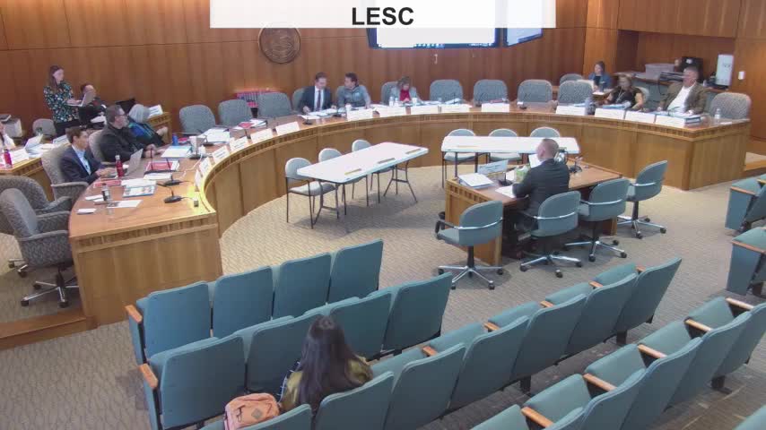 Director Sena outlines education agency budget request and new member orientation plans