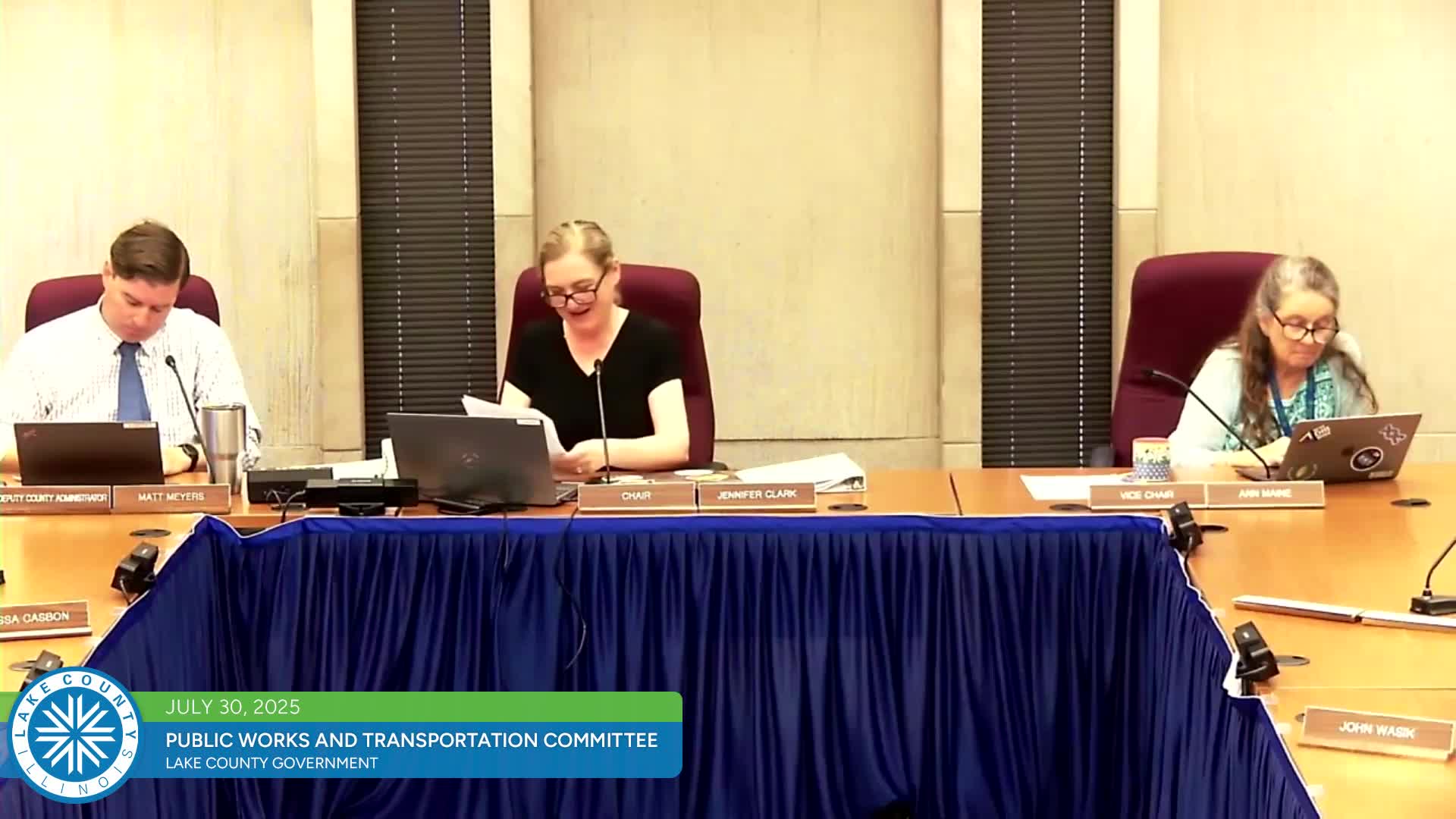 Committee approves $1.6M appropriation for right‑of‑way acquisition on Wadsworth Road project