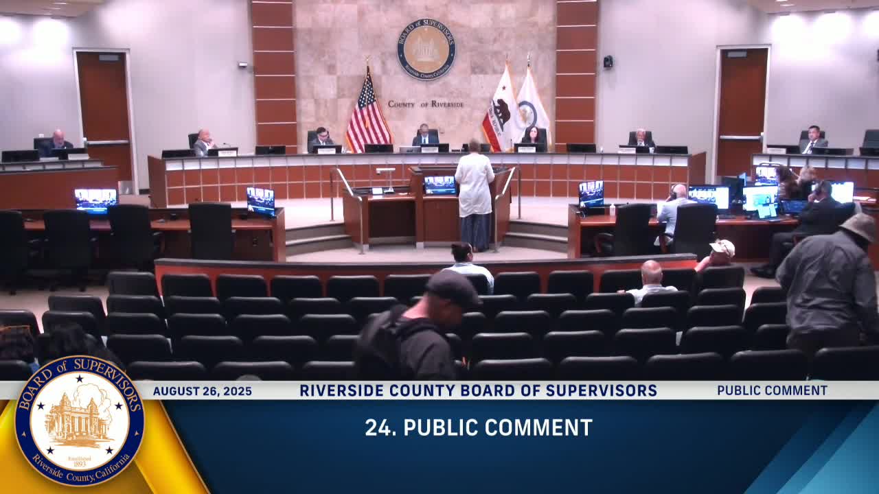 Riverside County Sheriff Department Faces Criticism Over Crime Rates and Community Oversight