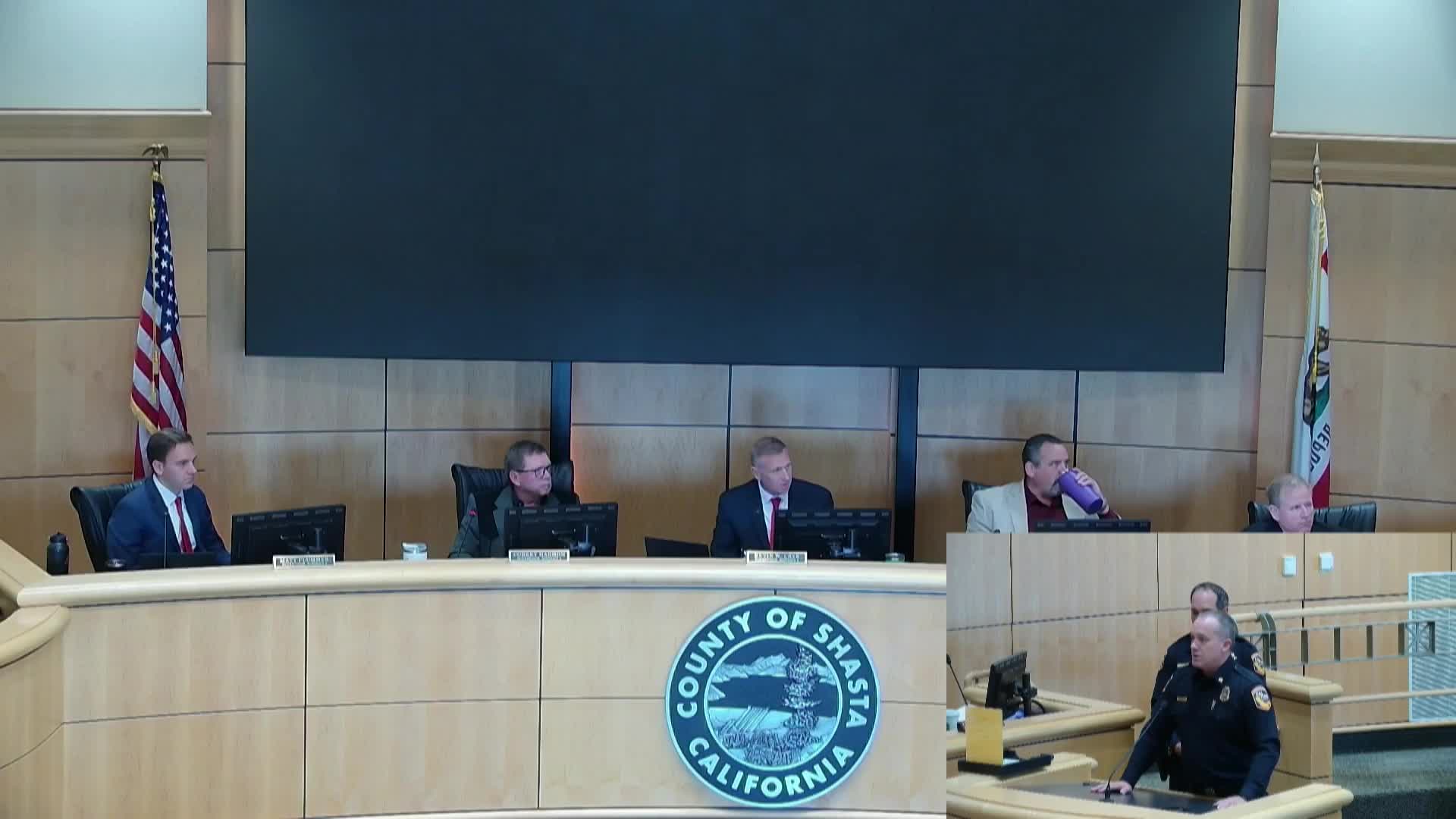 Shasta County Board Discusses Fire Prevention Ordinance and Community Assistance Programs