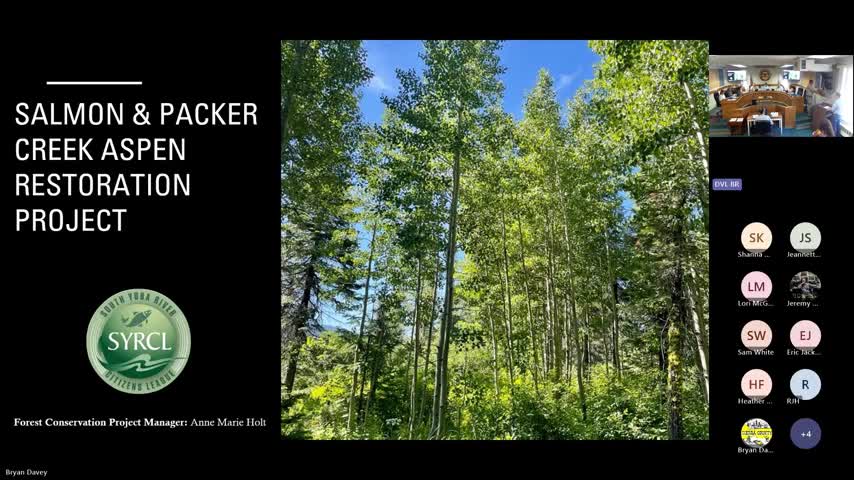 South Yuba River Citizens League outlines Aspen restoration project in Lakes Basin; implementation awaits NEPA signature