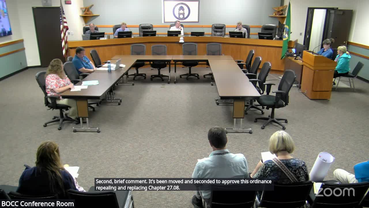 Commission Approves $500K Transfer for Joyce Broadband Infrastructure Project