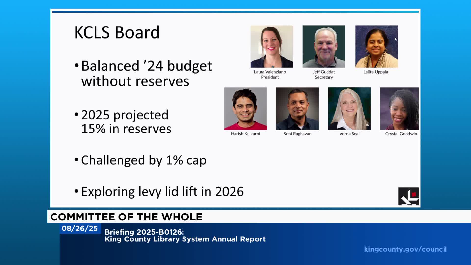 King County Library Board considers 2026 levy amid rising ebook costs