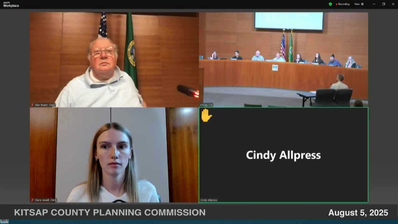 Central Kitsap residents tell planning commission they submitted petition to pause Royal Valley approvals