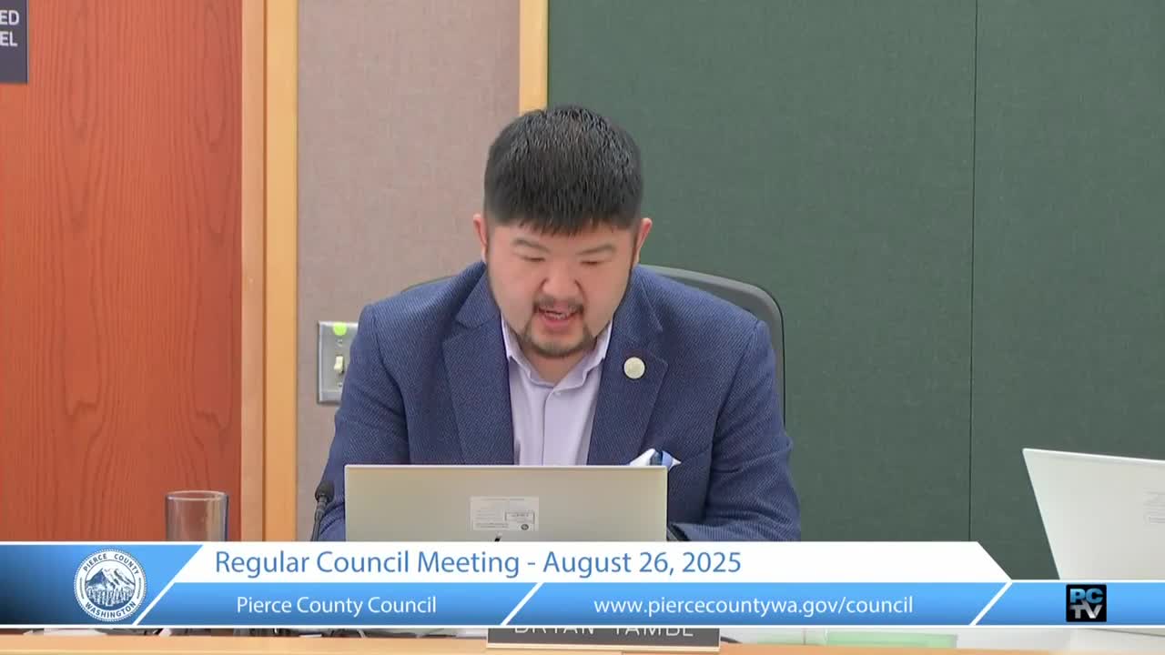 Pierce County Council Debates Urban Growth Boundary in Conservation Projects