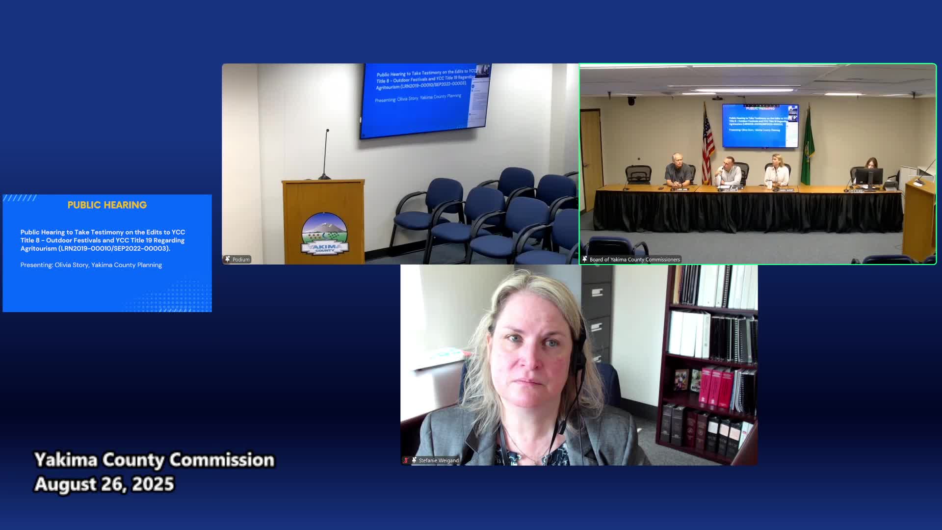 Commissioners Discuss Agriculture Designation and Promote County Tourism Growth