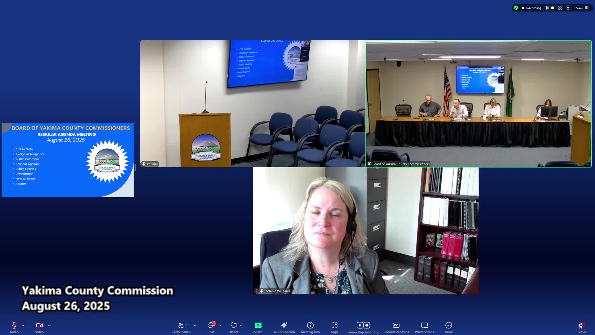 Yakima County Commissioners Review Agritourism Code Updates in Fourth Public Hearing