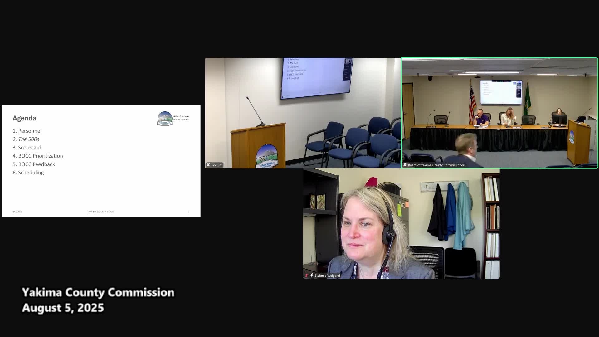 Yakima County financial director details personnel vacancies, internal-service funds in 2026 budget preview