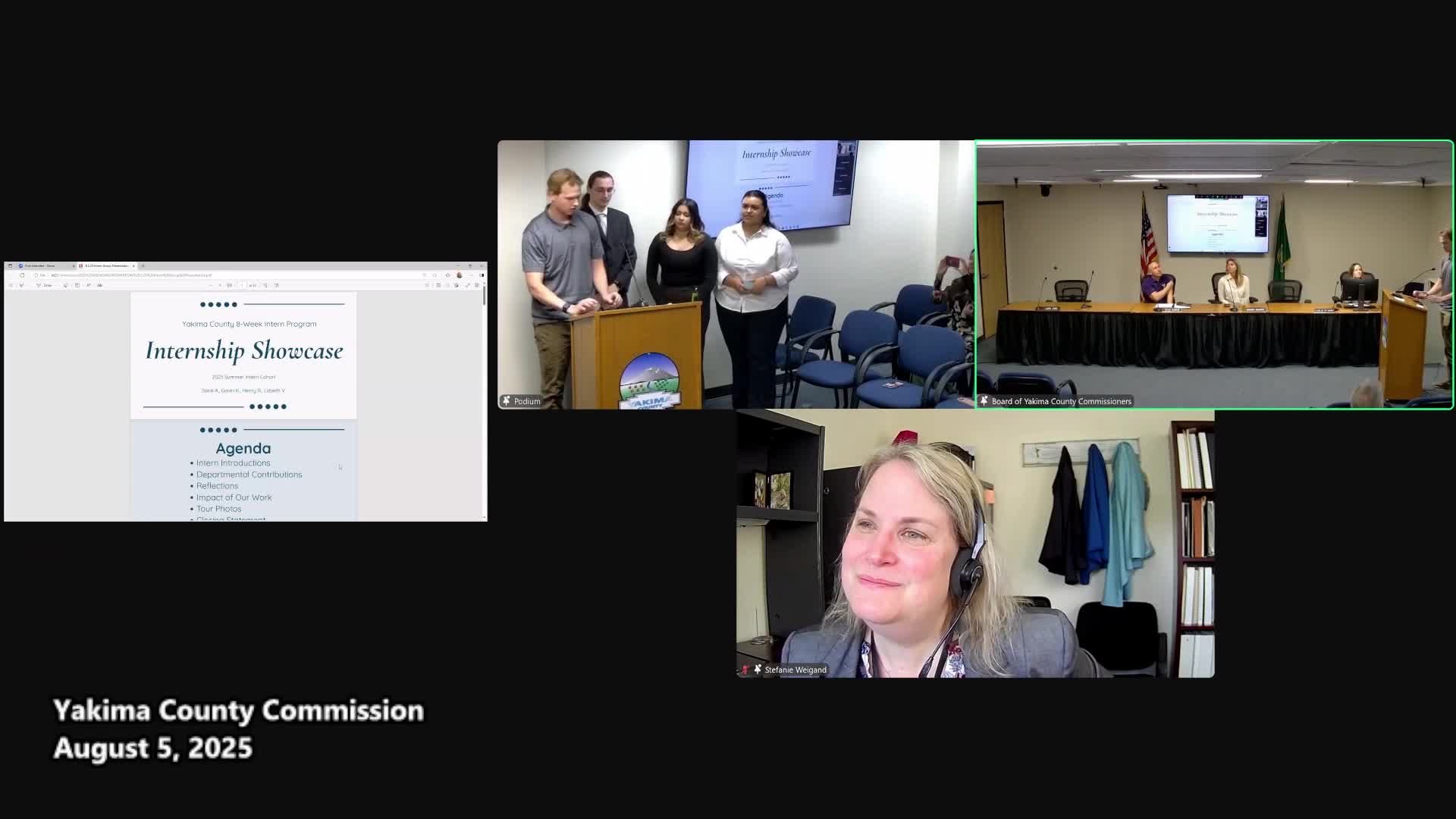 Yakima County internships showcase hands-on tours, ARPA outreach work