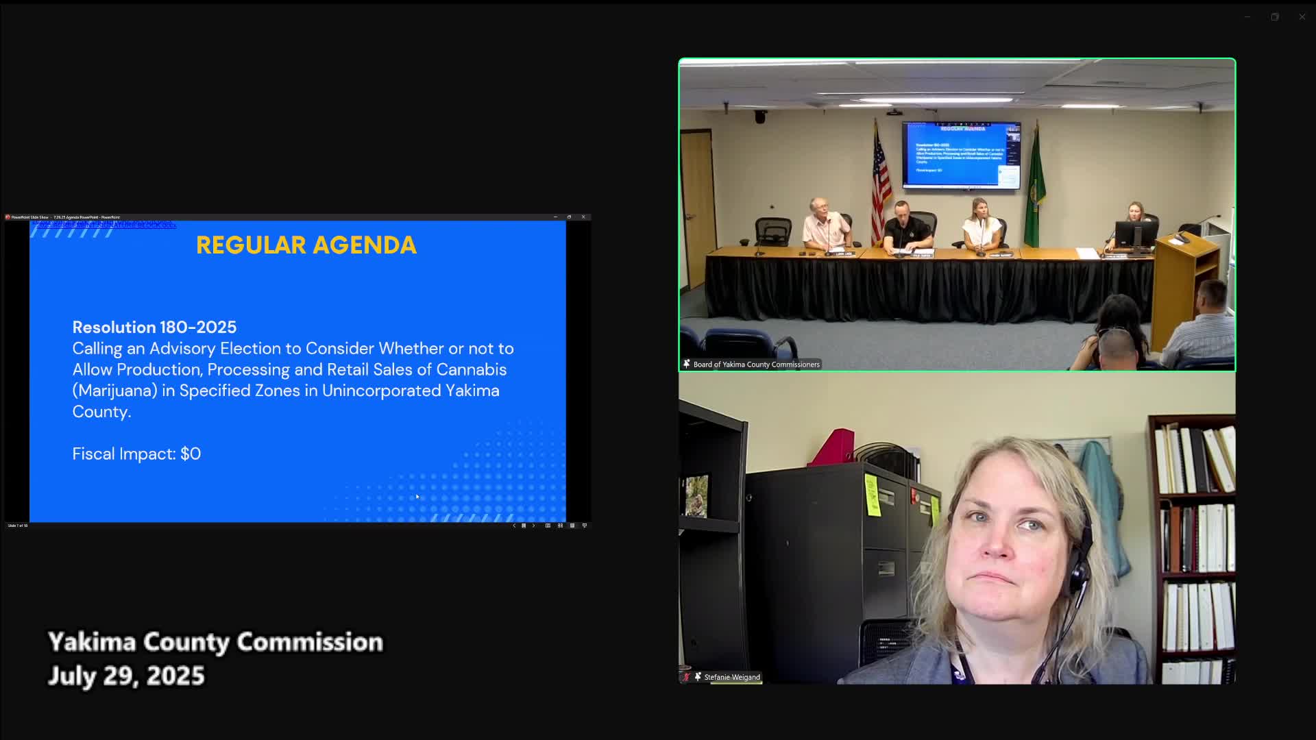 Yakima County finance director warns of $13–$15 million general-fund shortfall, points to personnel and ARPA shifts