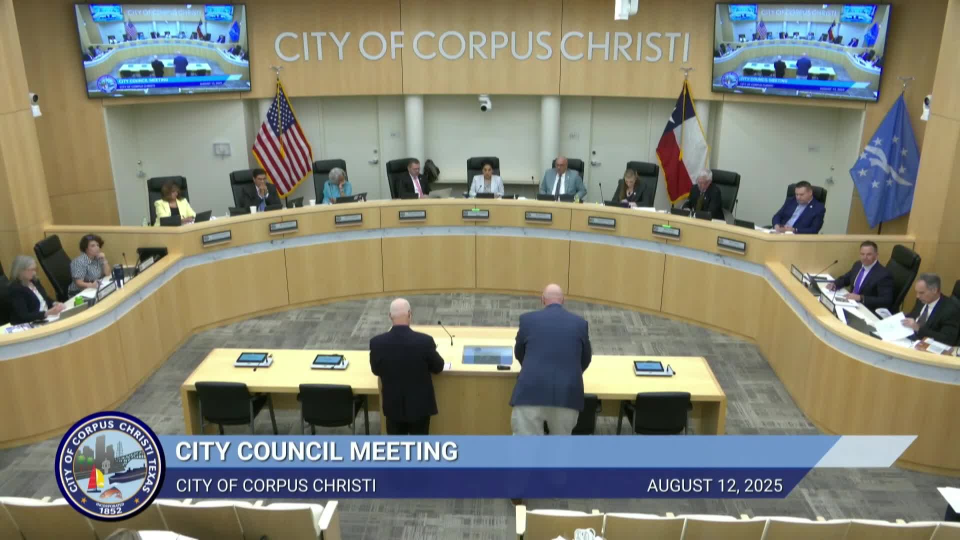 Council debates, then declines immediate defunding of United Corpus Christi Chamber after dispute over advocacy