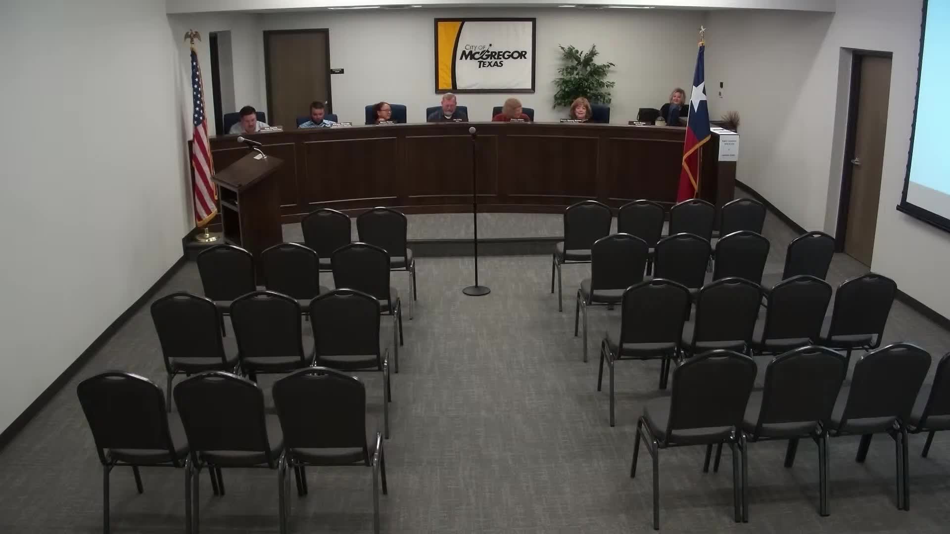 McGregor council adopts FY 2026 budget, ratifies tax increase and approves investment policy