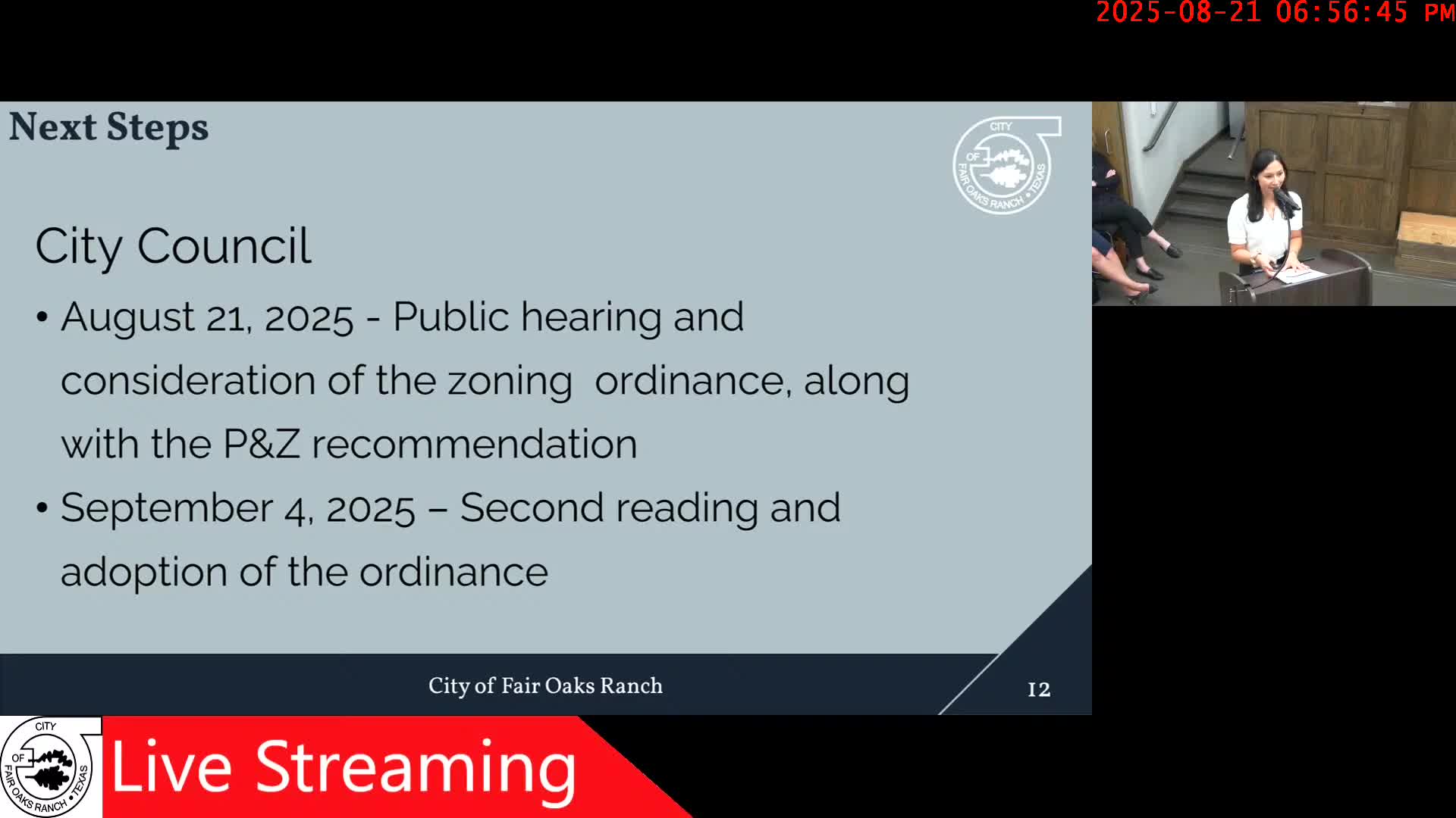 Fair Oaks Ranch Council Approves First Zoning Reading for 344.6 Acres