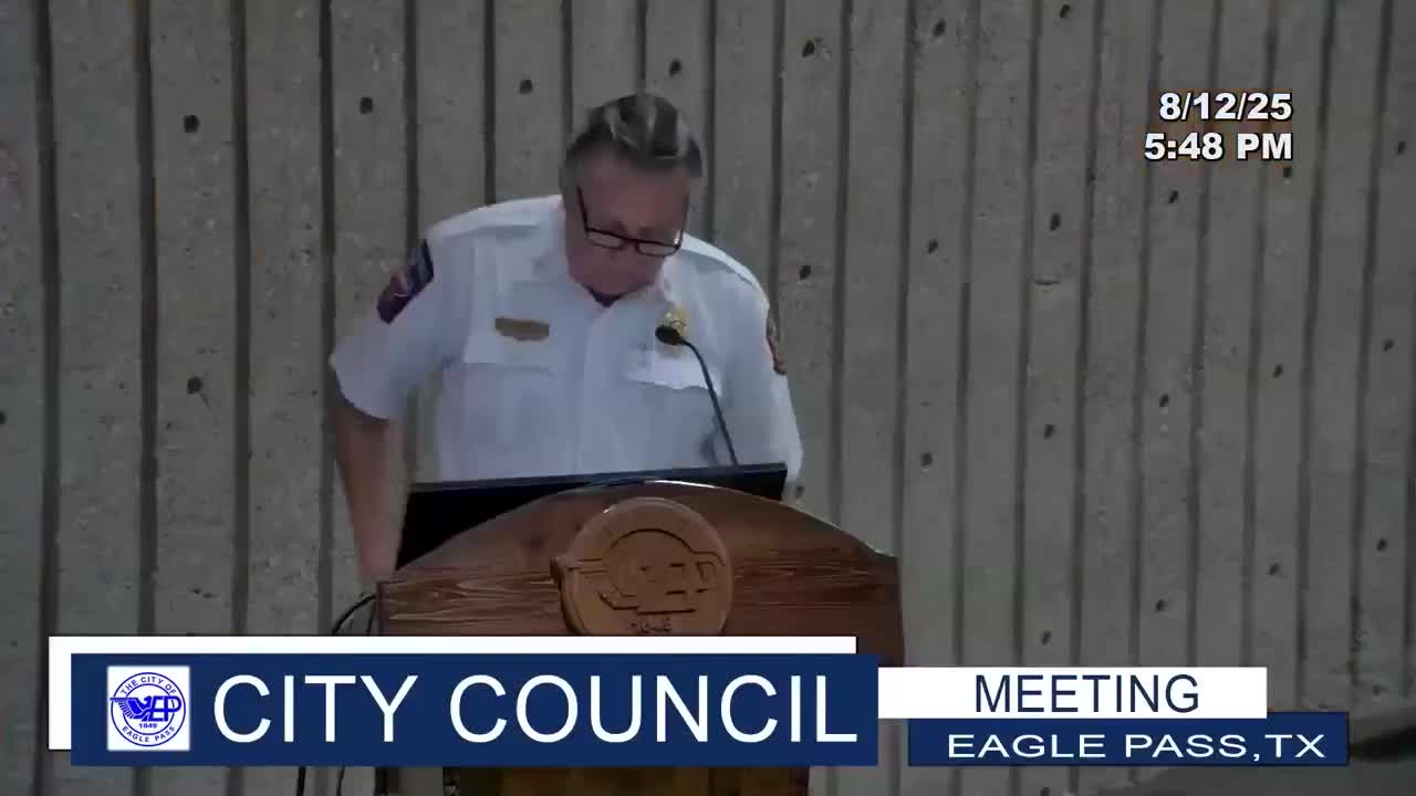 Council ratifies consultant contract with EPISD for EMT instruction using city instructors, reimbursed by district