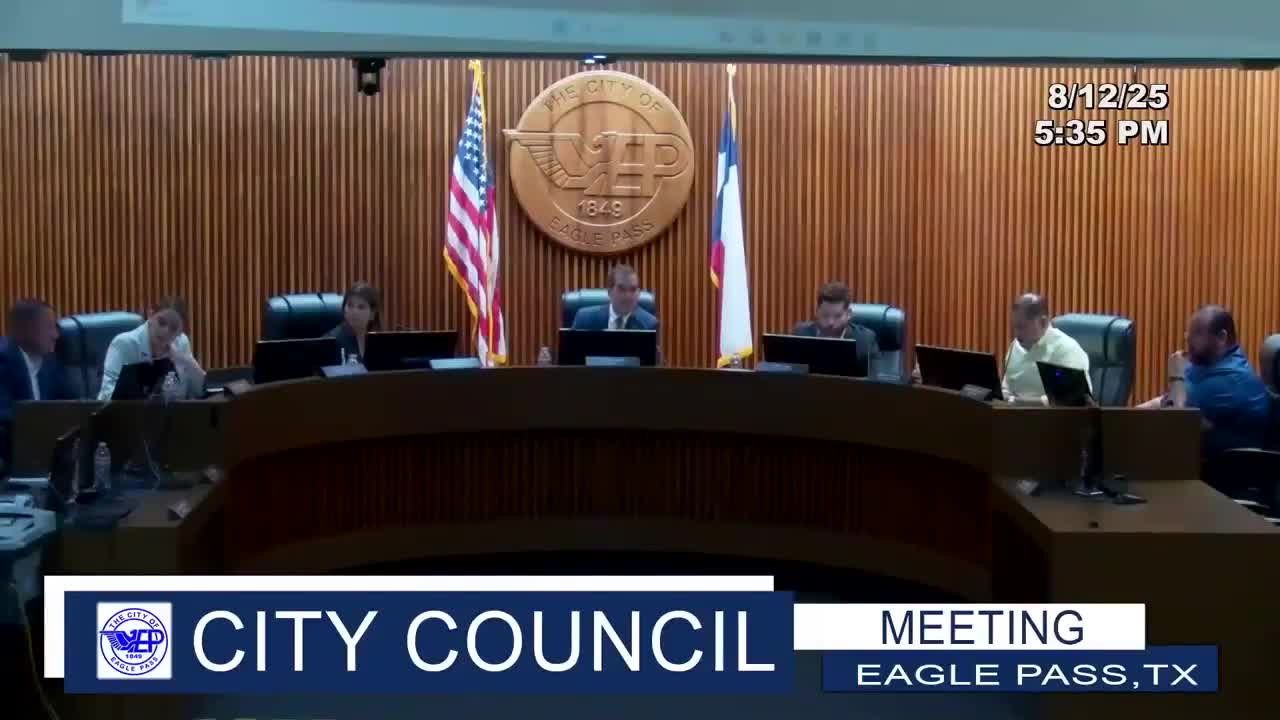 Eagle Pass council approves action plan to address public safety staffing, directs budget detail before implementation