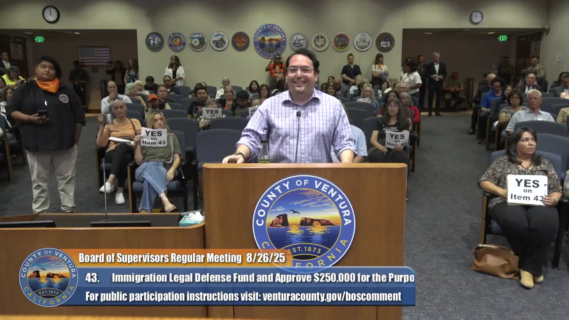 Ventura County Supervisors Discuss Immigration Reform and Health Resource Allocation